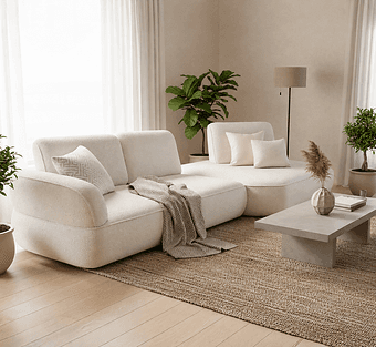 Agnelli 4 Seater Sectional Sofa